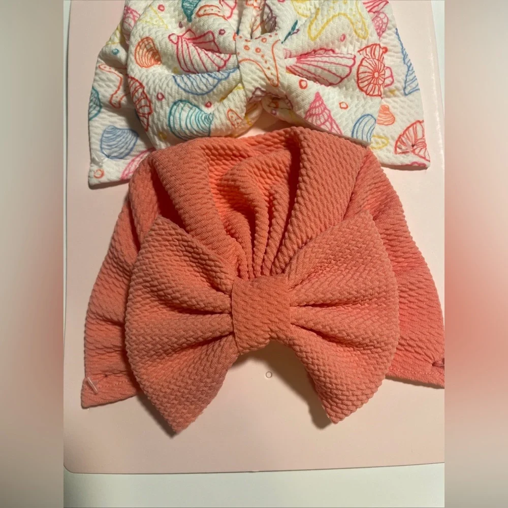bebe Baby Boutique Baby Turbans 3pc New